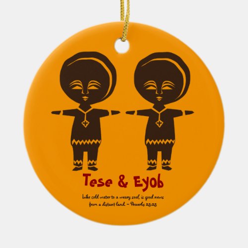 Adoption Love Siblings Photo Ornament