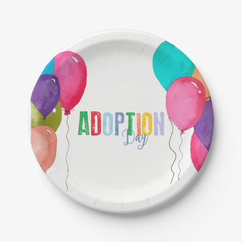 Adoption Party Collection Paper Plates