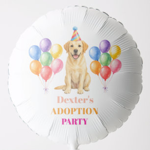Adoption Party Gotcha day Labrador Dog Pet Balloon