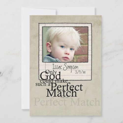 adoption photo  announcement