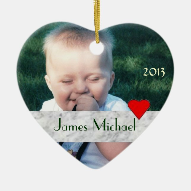 Adoption Photo Ornament (Front)