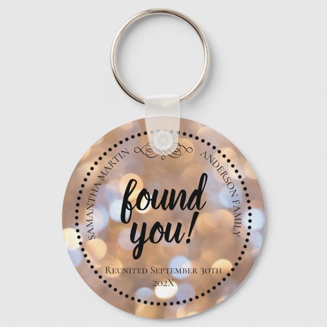 Adoption Reunion Keychain (Front)