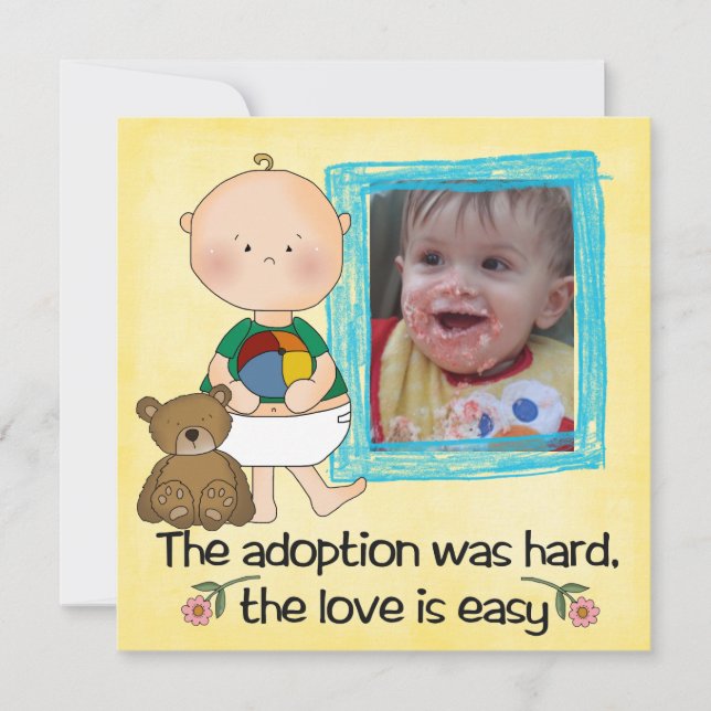 adoption shower invitation (Front)