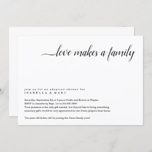 Adoption Shower Invitation (for Older Child)