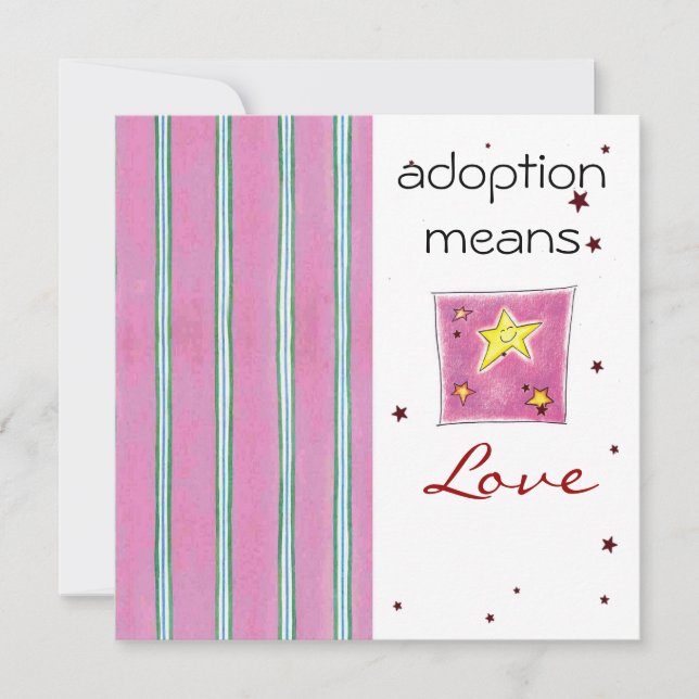 Adoption Shower Invite (Front)