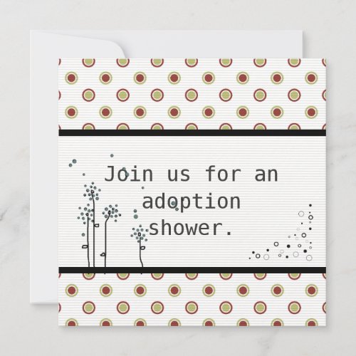 Adoption Shower Invite