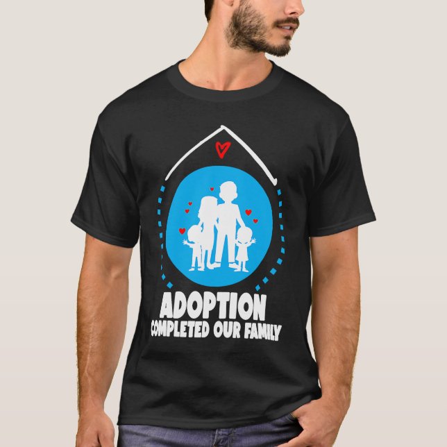 Adoption Symbol idea for Adopting Children Family T-Shirt (Front)