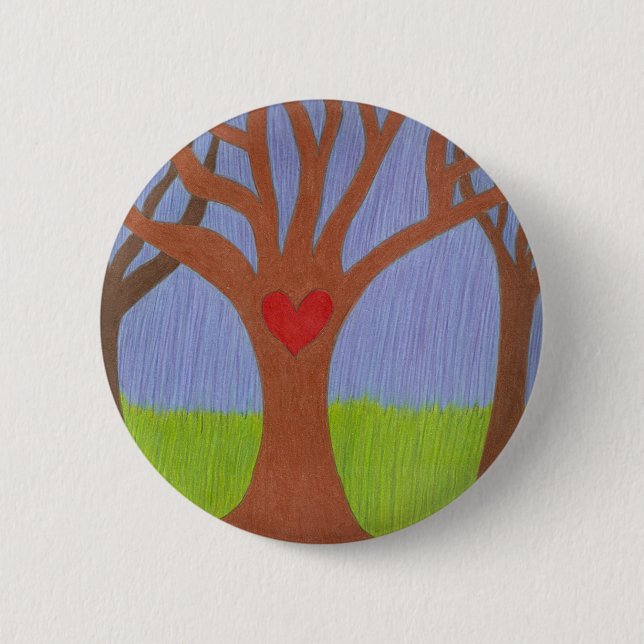 Adoption Tree Pinback Button (Front)