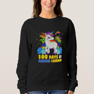 Adorable 100 Days of Magical Learning School Unico Sweatshirt