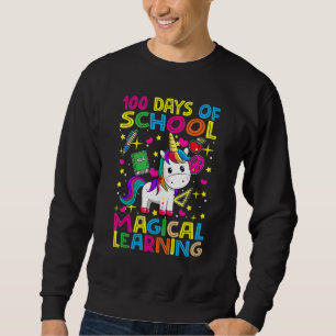 Adorable 100 Days of Magical Learning School Unico Sweatshirt