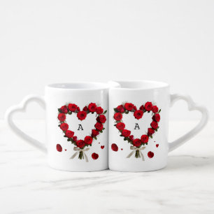 Adorable 3D Attractive Alphabet Art Designs Coffee Mug Set
