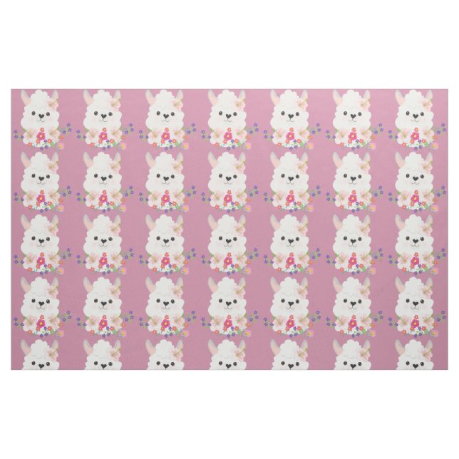 Adorable Alpaca Fabric (Fat Quarter)