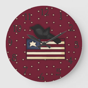 Adorable Americana Wall Clock