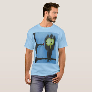 Adorable And Colorful Owl Oliver T-Shirt