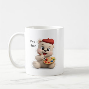 Adorable and Cute Teddy Bear Design Coffee Mug