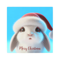 Adorable and Festive Holland Lop Bunny
