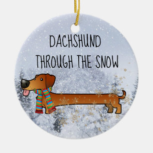 chiweenie christmas ornaments