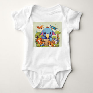 Adorable Animal Edition Babysuit Baby Bodysuit