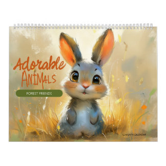 Adorable Animals: Forest Friends 1 Calendar