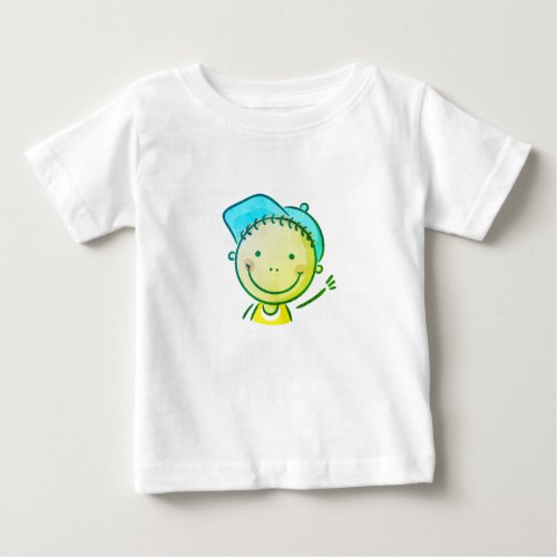 Adorable Animated Kid Face T_Shirt Collection