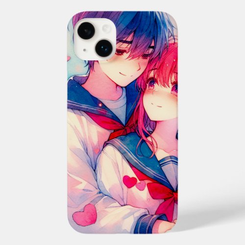 Adorable Anime Themed Valentines Day Case_Mate iPhone 14 Plus Case