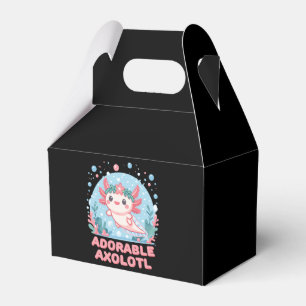 Adorable Axolotl Aquatic Cuteness Favor Boxes