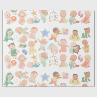 Adorable Babies Gift Wrap