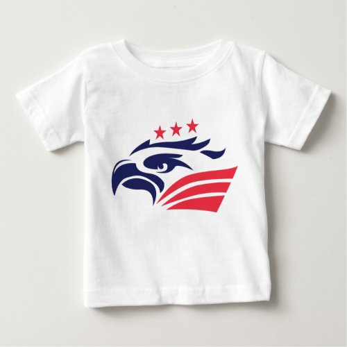 Adorable Baby 2024 Election American  Baby T_Shirt