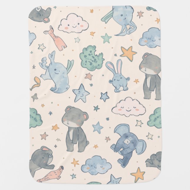 Adorable Baby Blanket (Front)