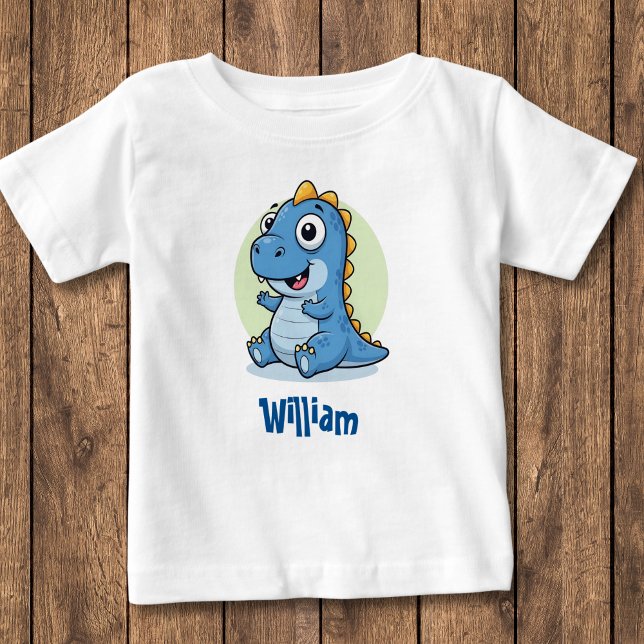 Adorable Baby Blue Dinosaur T-Shirt (Creator Uploaded)