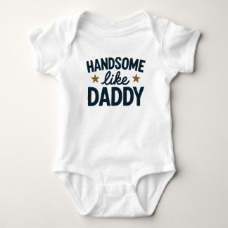 Adorable Baby Bodysuit with Dad Humor 
