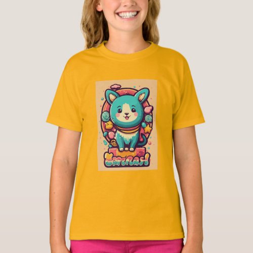 Adorable Baby Cat Delight T_Shirt