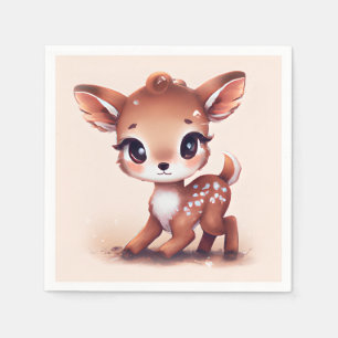 Adorable Baby Deer Napkins