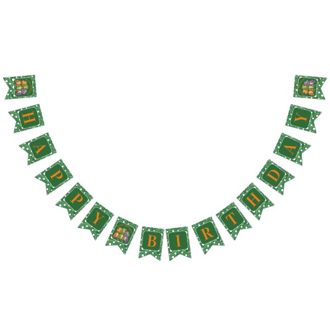 Adorable Baby Dinosaur's Party Bunting Flags (All)