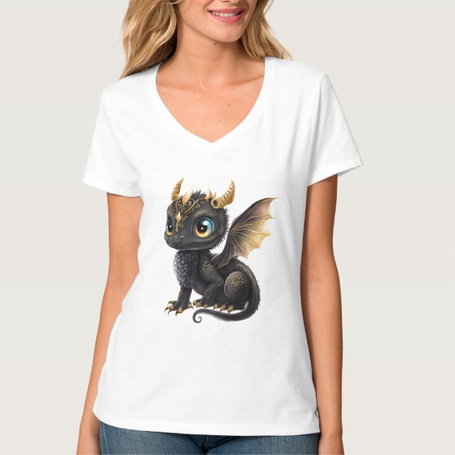 Adorable Baby Dragon T-Shirt (Front)