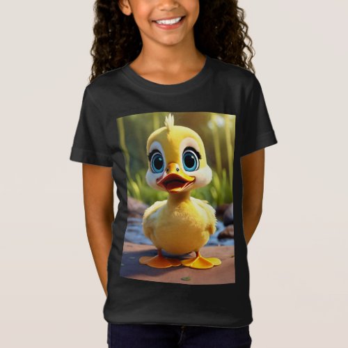 Adorable Baby Duck A Quack_tastic Addition to You T_Shirt