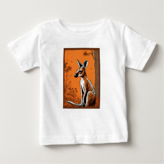 Adorable Baby Fine Jersey T-Shirt with Cute Kangar