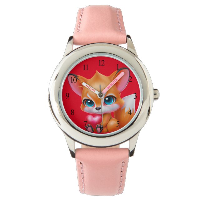 Adorable Baby Fox Watch (Front)