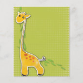 adorable baby giraffe background (Front)