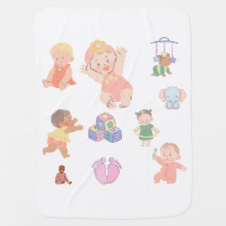 Adorable Baby Girl Blanket – Soft, Cozy & Gentle I