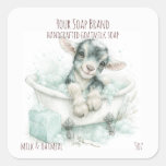 Adorable Baby Goat Handmade Soap Label