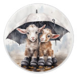 Adorable Baby Goats  Ceramic Knob