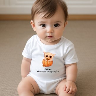 Adorable Baby Owl Baby Jersey Bodysuit