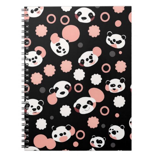 Adorable Baby Panda Spiral Notebook