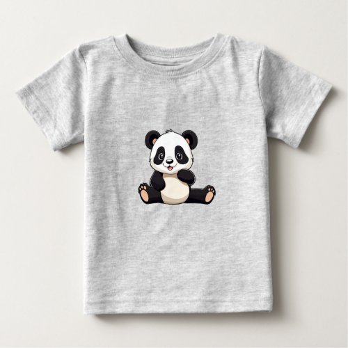 Adorable baby panda T_Shirt