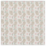 Adorable Baby Rabbit Fabric