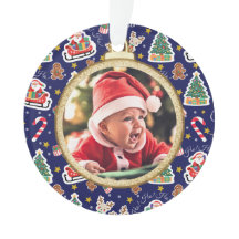Adorable Baby’s First Christmas Ornament - Custom