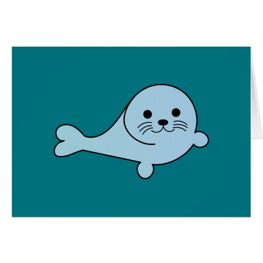 Adorable Baby Seal (Front Horizontal)