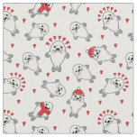 Adorable Baby Seal Pups Animal Patterned Fabric