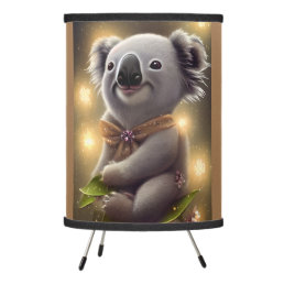 Adorable Baby Smiling Koala Bear Tripod Lamp